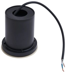 Spot modern de sol bej GU10 50mm reglabil IP65 - Delux