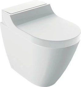 Vas wc pe pardoseala Geberit Aquaclean Tuma Comfort alb alpin cu functie de bideu electric