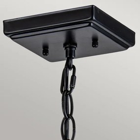 Elstead TF-ALDERLEY-P - Candelabru Tiffany ALDERLEY pe lanț, 1xE27/60W/230V