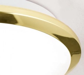Plafoniera diametru 26cm, Rima shiny brass NU 9-310/26 MS OR