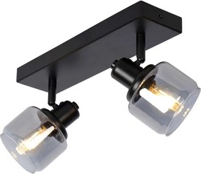 Spot Lucide 77979/02/30 BJORN 2xE14/40W/230V negru