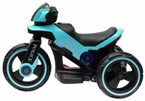 Motocicletă electrică pentru copii Baby Mix Policealbastră, 100 x 50 x 61 cm