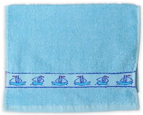 Prosop de maini KIDS pentru copii 30x50 cm albastru