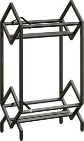 HOMCOM Organizator CD-uri pentru 50 CD-uri, Organizator Viniluri 2 Niveluri din Metal pentru DVD-uri, Cărți, Albume, Negru | Aosom Romania