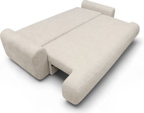 Canapea extensibilă pentru dormit Lotulis - chenille bej deschis Vibe 06