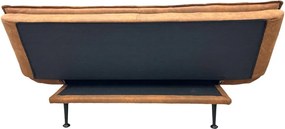 Canapea extensibila, Microfibra Maro JAZZ 195cm