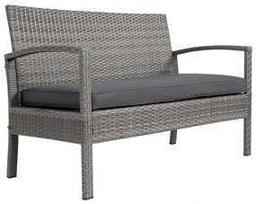 Deuba Set canapele de gradina - perne gri, antracit