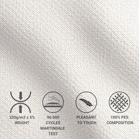 Pat boxspring crem cu spațiu de depozitare 200x200 cm Blend – Maison de Rêve