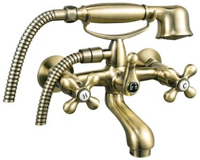 FERRO - Set pentru cadă ANTICA cu baterie, bronz