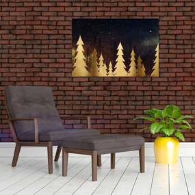 Tablou - Noapte de aur (90x60 cm)