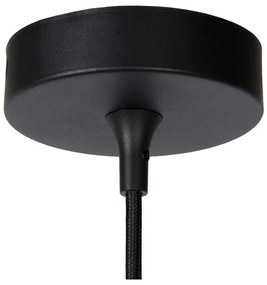 Lustră pe cablu FAVORI 1xGU10/5W/230V neagră Lucide 09434/01/30