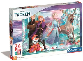 Disney Regatul de gheață Autumn Spirit Puzzle maxi de 24 piese Clementoni