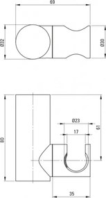 Arnika Para dus NQA_D41K finisaj titanium