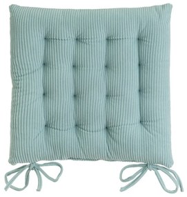 Pernă de scaun din catifea reiată 40x40 cm Merely – Casa Selección