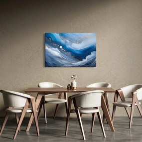 Tablou - Abstractizarea oceanului (90x60 cm)