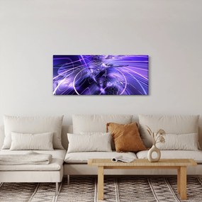 Tablou abstracție tehnică (120x50 cm)