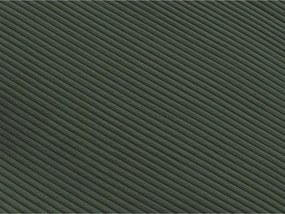 Colțar verde cu tapițerie din catifea reiată Belair – Bobochic Paris