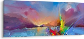 Tablou - Apus de soare (120x50 cm)