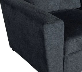 Coltar extensibil, material texturat gri, APARTMENT 245cm