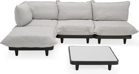 Set de grădină Paletti Large cu masă, culori multiple - Fatboy Culoare: gri cețos