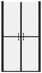 Usa cabina de dus, mata, (78-81)x190 cm, ESG Negru, 81 x 190 cm, Mat