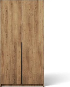 Dulap Bregma II Hinged – 100x58x204 cm – Stejar Artisan – Bregma II Hinged Dulap – Varianta 1