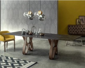 Masa extensibila eleganta design LUX BUTTERFLY 160-240x90cm