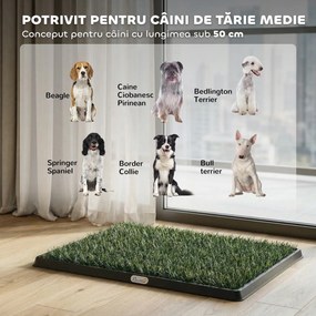 PawHut toaletă pentru câini sintetică | Aosom Romania