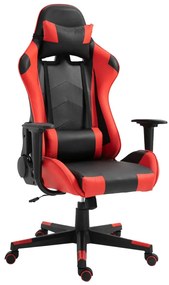 Rousseau Scaun gaming , zEric,  , rosu, piele ecologica