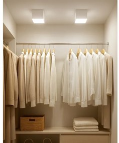 Spot LED/5W/230V 3000/4000/6400K 7,5x7,5 cm alb