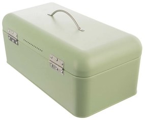 Orion Cutie pentru pâine din tablă Greenish, 42,3x 23 x 20 cm, 42,3 x 23 x 20 cm