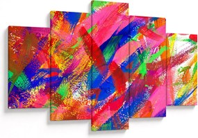 Tablou - Abstract colorat (150x105 cm)