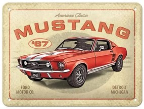 Placă metalică Ford Mustang