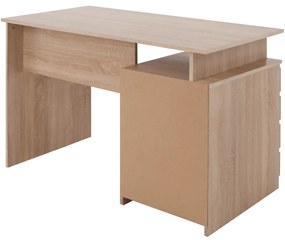 Masă de birou HANY NEW, stejar sonoma