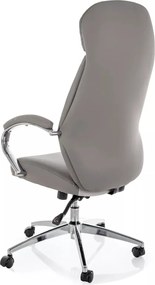 Scaun de birou rotativ Q-09 gri