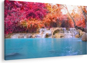 Tablou lagyna turcuaz, Laos, Tat Kuang Si (90x60 cm)