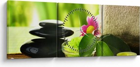 Tablou cu unelte pentru masaj (cu ceas) (90x30 cm)