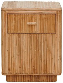 Noptiera din rattan, cu sertar, Barbade
