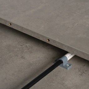 Masă de dining rotundă extensibilă cu blat suplimentar ø 120 cm Rocía – Ixia