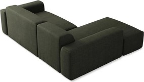 Colțar verde (cu colț pe partea stângă/cu șezlong) Keli – Makamii