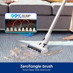 Aspirator vertical si mop 2in1 Tineco Floor One Switch S7, 230W, Curatare uscata/umeda, Autonomie pana la 65 min, 4 moduri, Sistem de auto-curatare FlashDry, Alb/Negru