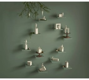 Decorațiune suspendată din ceramică Kähler Design Cone, înălțime 14,5 cm, alb