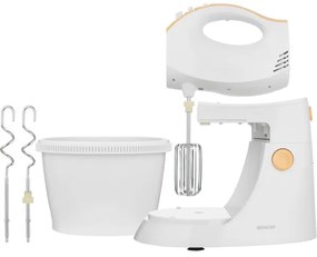 Sencor mixer manual cu bol rotativ 500W/230V alb