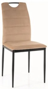 Scaun de bucaterie Rip Velvet, bej