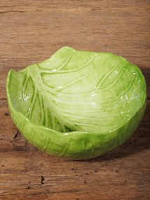 Bol din ceramica, in forma de salata, Lettuce