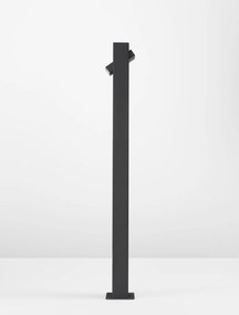 Stalp LED mediu pentru iluminat exterior IP65 BRIGITTA
