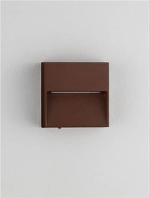 Mini Aplica perete exterior IP65, LED CCT Til corten