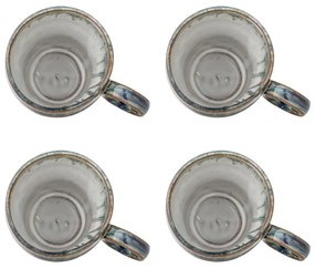 Cești albastre 4 buc. din gresie 300 ml Nigel – Bloomingville