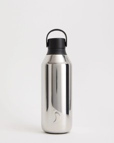 Termos cromat Chilly's Bottles, ediție metalică - Seria 3, 500 ml