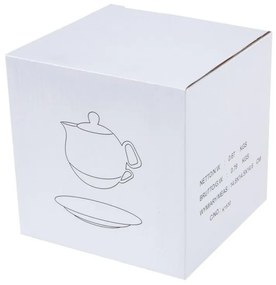 Set ceainic, ceasca si farfurie, 3 piese, Salsa